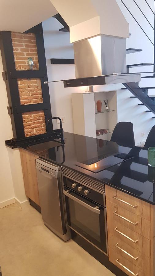 Loft Mariola - Apartamento En El Centro Historico Бокайренте Экстерьер фото