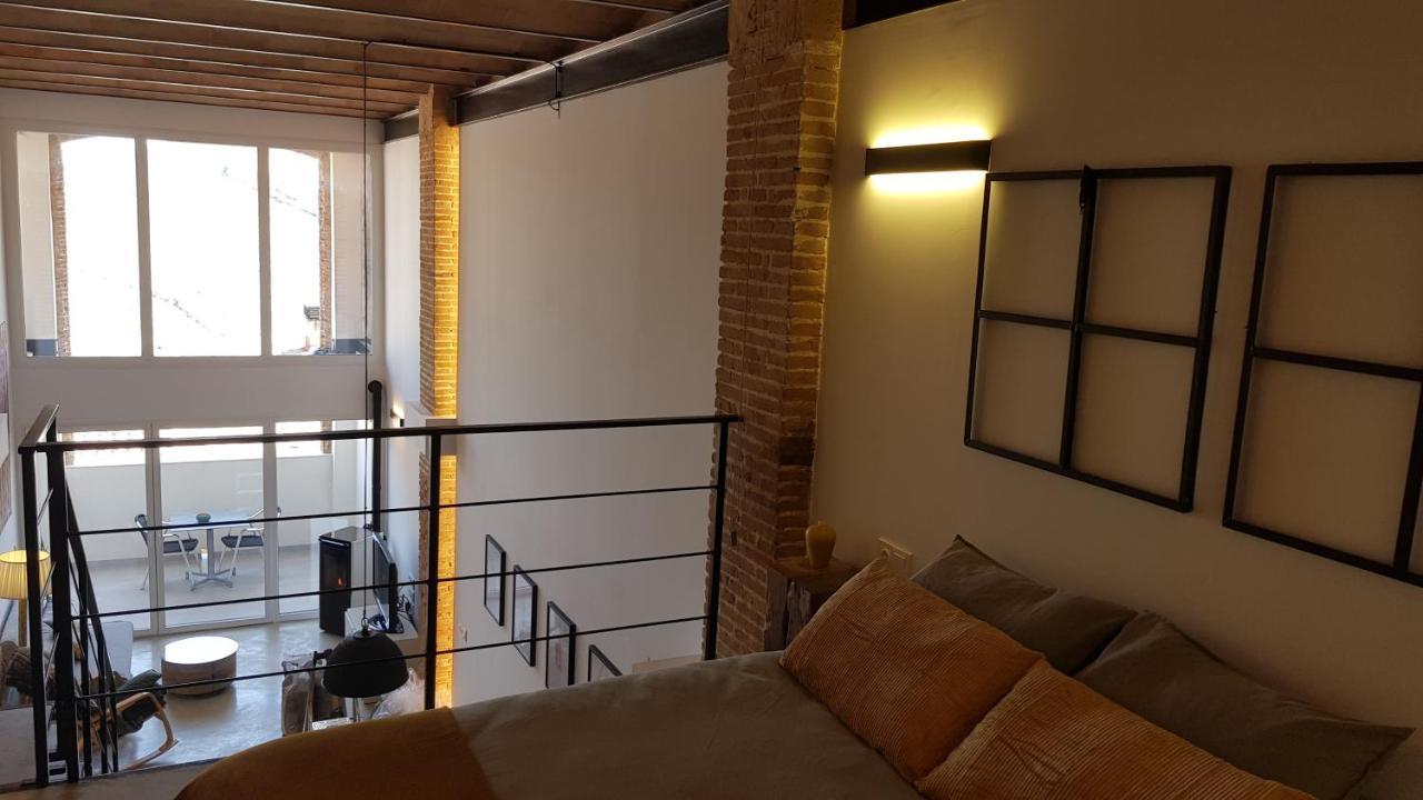 Loft Mariola - Apartamento En El Centro Historico Бокайренте Экстерьер фото